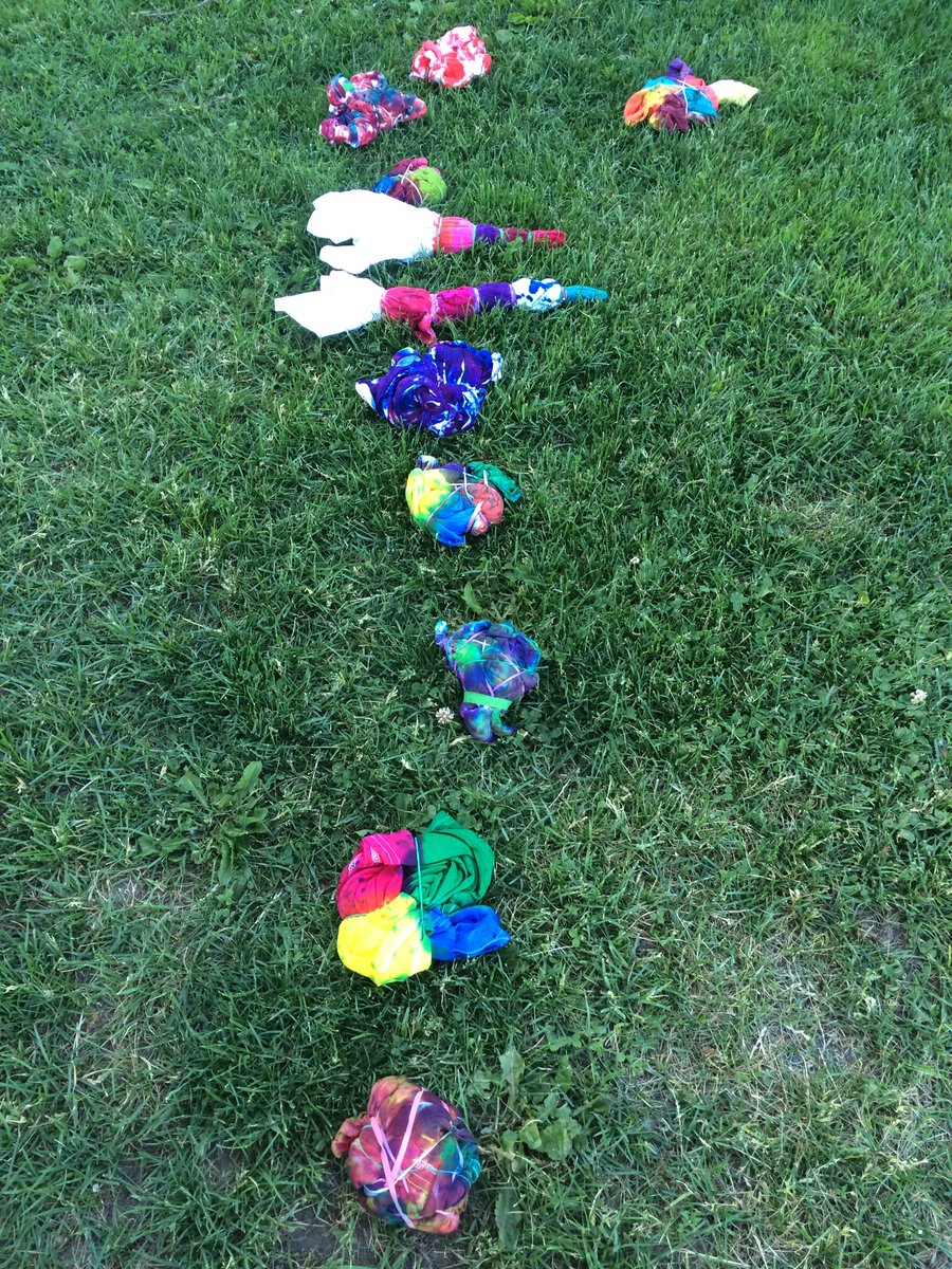 GillinResidence's tweet photo. Gillin girls annual end of year tie dye! https://t.co/xQ7gRkTX9I