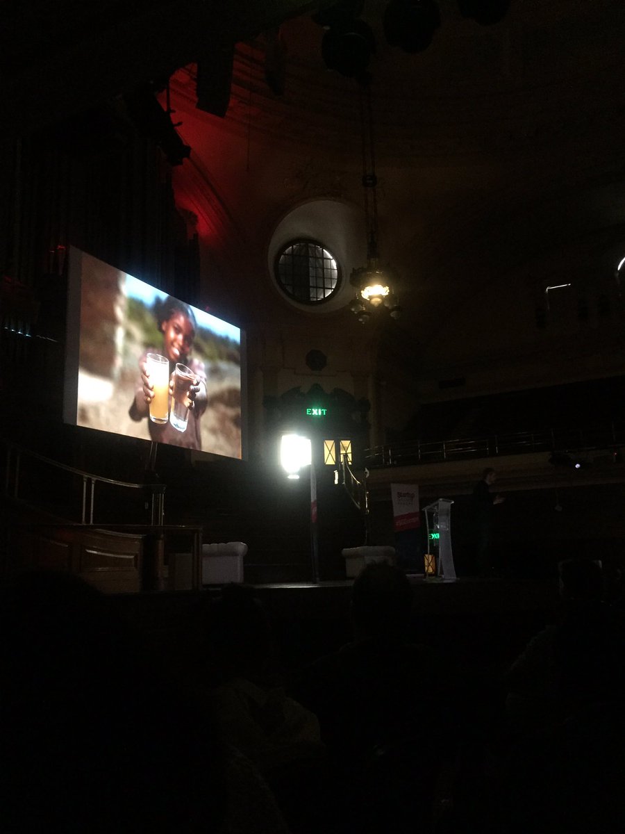 Beyond inspired by <a href="/scottharrison/">Scott Harrison</a> and his <a href="/charitywater/">charity: water</a> story. #endthewatercrisis #SGEurope Need to get involved.
