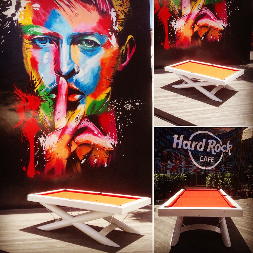 ThaiPoolTables's tweet photo. Our beautiful #outdoorpooltable at the new #hardrockcafe #samui #hardrockcafesamui in front of a beautiful #grafitti https://t.co/ya3WXq8RrN