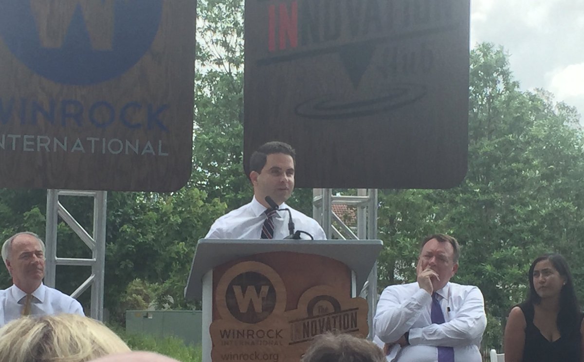 "Arkansas punches above its weight." <a href="/ARInnovationHub/">AR Innovation Hub</a> Director <a href="/warwicksabin/">Warwick Sabin</a>.  Absolute truth. #entrepreneurship