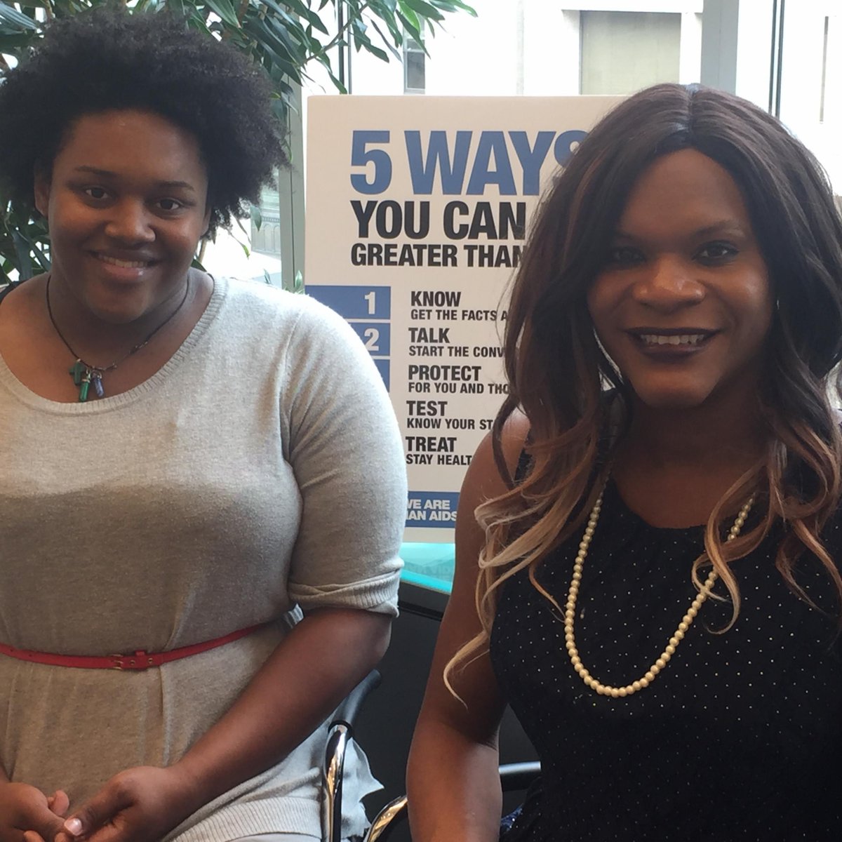 GreaterThanHIV's tweet photo. Greater Than AIDS Ambassadors at The @WhiteHouse representing #EmpoweredTrans at #StateofWomen. Stay tuned for more! https://t.co/uTEodNbI1j