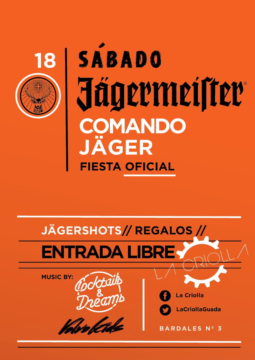 LaCriollaGuada's tweet photo. @VicenFrances82 &amp; @juanjoSland ya están preparados para hacer sonar la criolla como nunca! Qué ganas de Jägerrrr! https://t.co/dOJQ0tWU6i