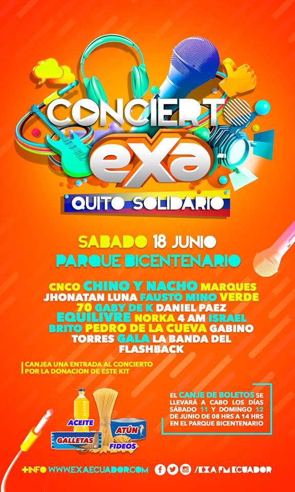 deliverytvec's tweet photo. #VoyAlEXA #ConciertoExa2016 @ExaFmEcuador
#PonteExa #TukitExa @PatronatoSJ @alvaro_exa
#EscenarioEXA #Quito #Ecuador https://t.co/rIJ3m9Sa0w
