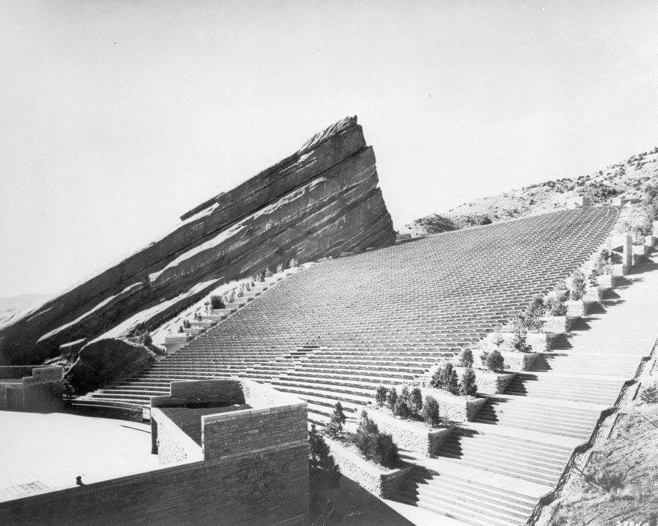 DenverChive's tweet photo. Happy 75th anniversary today to one of the best concert venues in the country. #KeepErGoing https://t.co/Pfv6Xg34W7