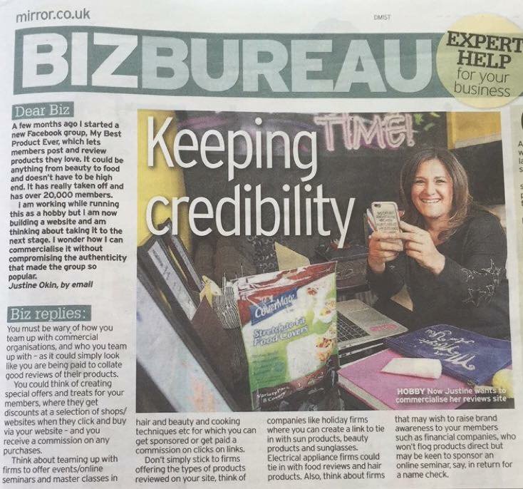 Covermatecovers's tweet photo. My Best Product Ever (MBPE) today by The Daily Mirror  Covermate  recommended as a must have product @MBPEver #chef https://t.co/Vc7cSE074T