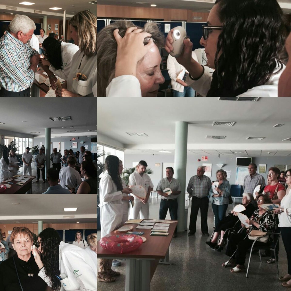 hospitalesAG's tweet photo. Profesionales del H. Valle del Guadiato previenen el #cáncer  de piel y ofrecen consejos para protegerse del #calor https://t.co/tXL1ZJ7nVH