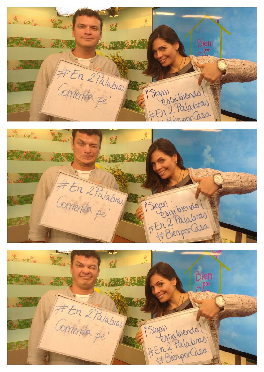 BienporCasa_PE's tweet photo. Sigue comentando con el HT #En2Palabras. ¡Con actitud! @OscarLopezArias @CeciliaBrozovic https://t.co/2rkCnfIMfE