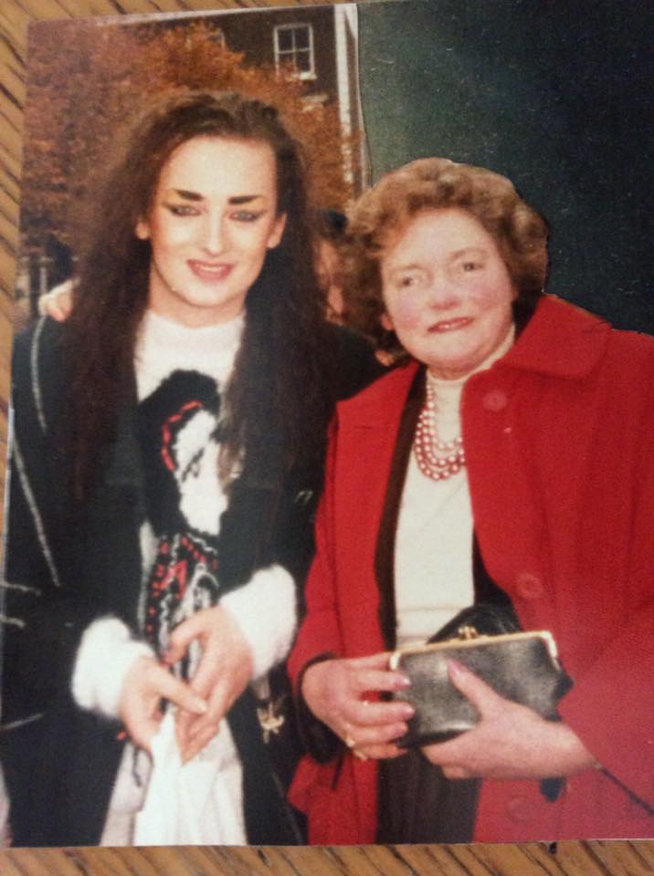 ogwenfalls's tweet photo. @BoyGeorge Mrs Barlow would love to hear from you she will be 100 next Febuary https://t.co/rCSbmSl0wl