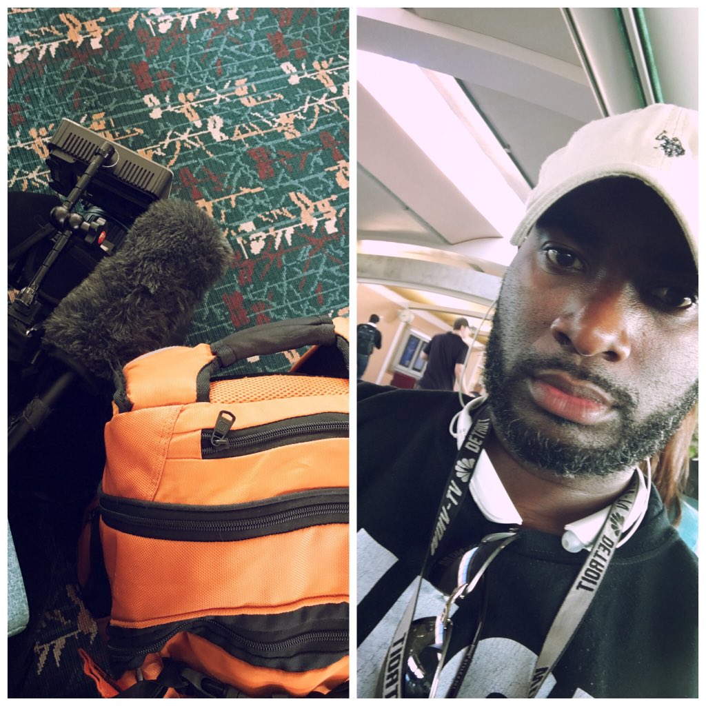 VideoManJamal's tweet image. Heading back from covering the Orlando shooting. #needsomerest