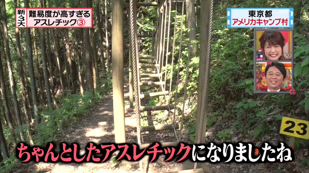怒り新党 まるでsasukeか自衛隊か 新 3大 難易度が高すぎるアスレチック 2ページ目 Togetter