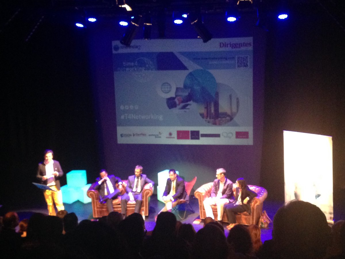 eieuniversal's tweet image. Que panel!!! @Referencia_2 #T4Networking