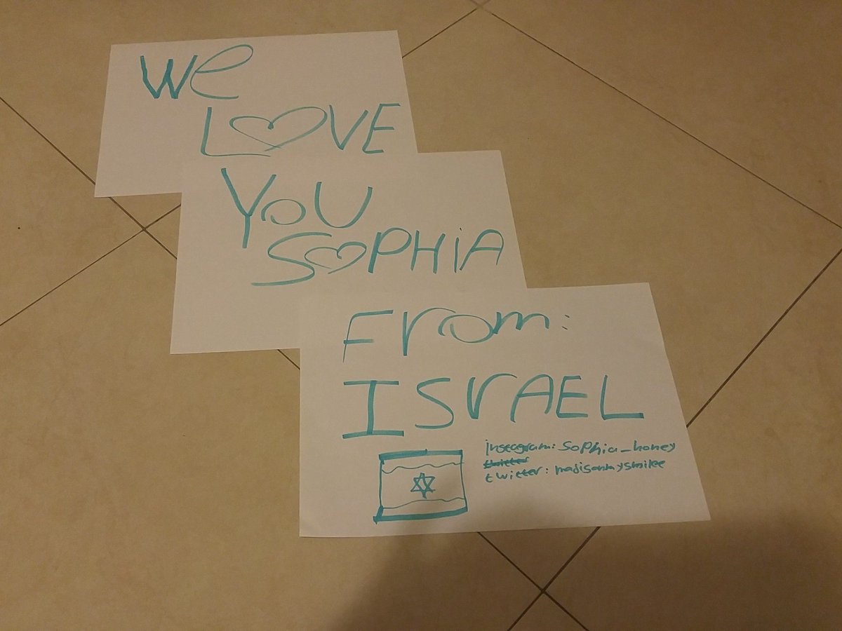 madisonmysmilee's tweet image. #weloveyousophiafrom #sophiaproject #israel i love this girl so much