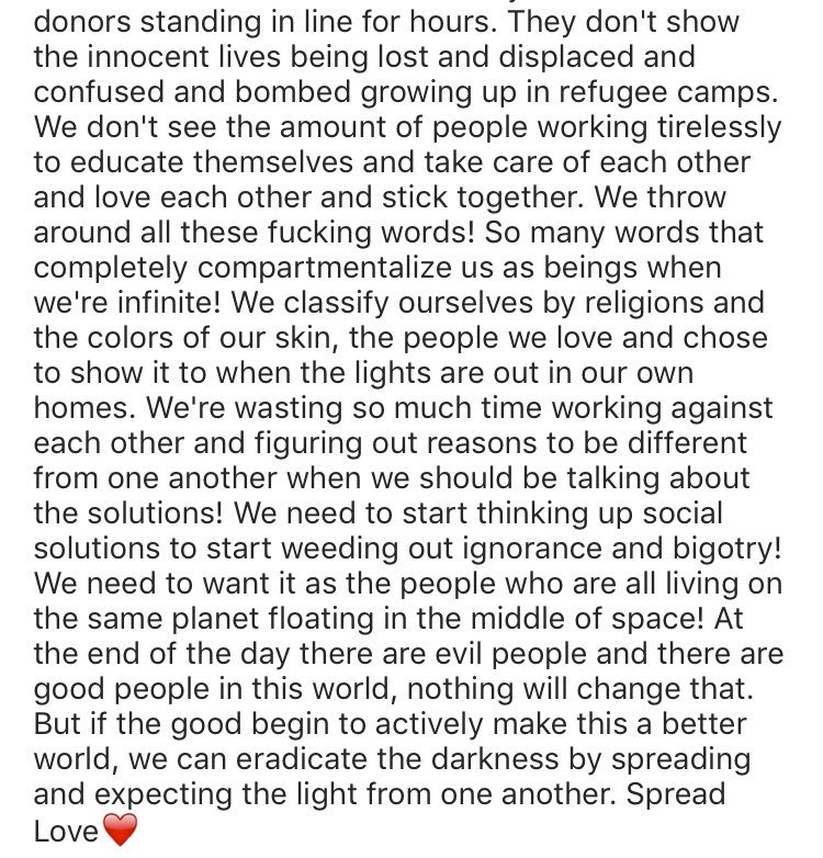 PopCrave's tweet photo. Fifth Harmony's Lauren Jauregui has such a beautiful mind and soul. Please take the time to read what she wrote. 🙏💖🌈 https://t.co/Ljqd39ste4