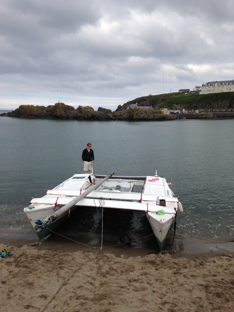 sailthepeaks's tweet photo. Ready for the road.Thanks to Robert &amp; Willy in Portpatrick, &amp; the @Soldierscharity support team #3PeaksYachtRace https://t.co/k4P8EuJCfo