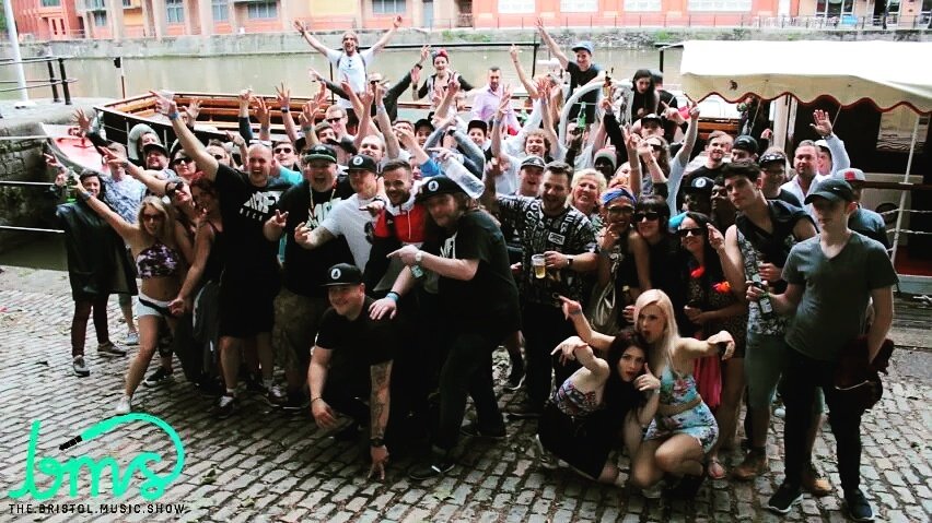 Boat party crew!
Footage from the party going out on The Bristol Music Show at 7pm

Freeview 7 /Sky 117 /Virgin 159