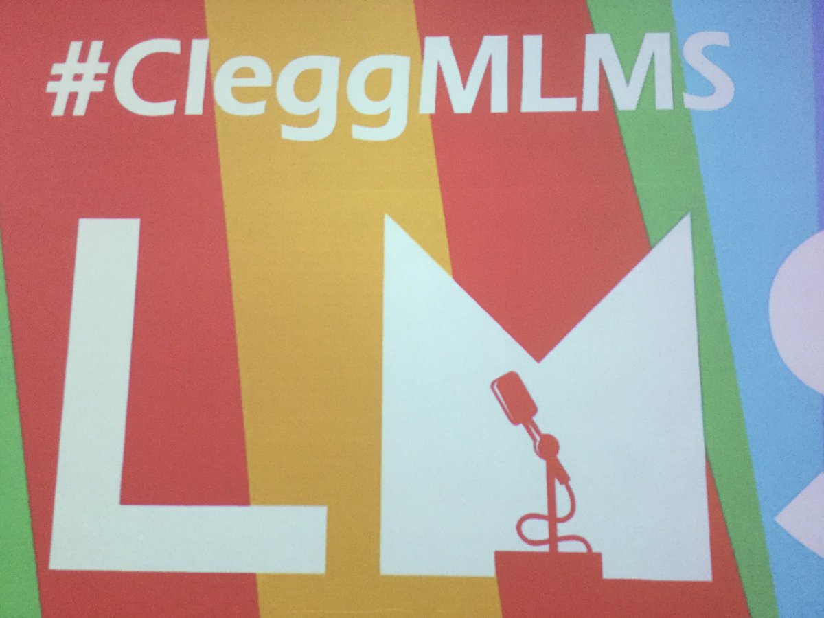 UniWestminster's tweet photo. #EURef talk by @nick_clegg is over. Tweet us your opinion using #CleggMLMS Thanks for @junesarpong &amp; @mylifemysay! https://t.co/9FOmsvHnaQ