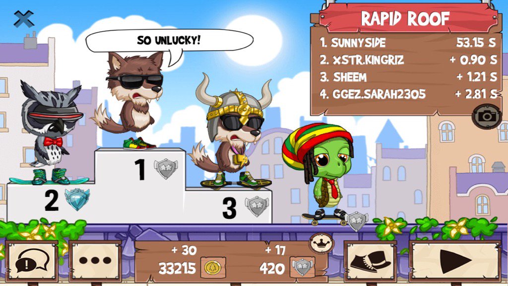 sunnysidefr's tweet photo. Get on my level, son! #funrun2 #KingRiz #Sheem #sarah2305 👏🏼 https://t.co/8Yb04szNYi