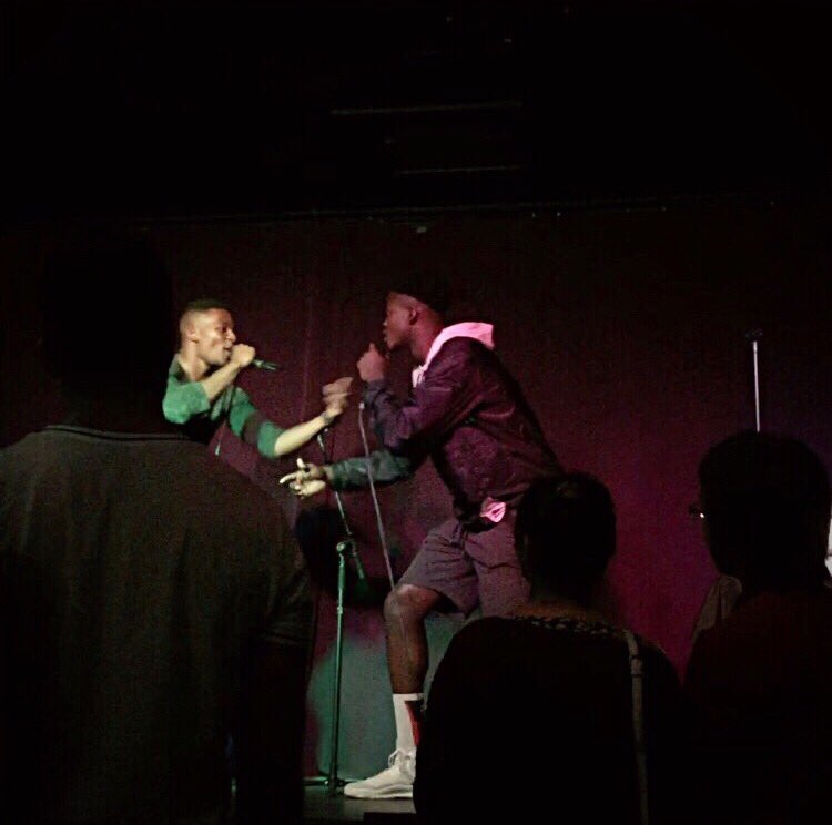 timothy_john___'s tweet image. It was awesome rocking the stage with you bro @josephharrison #ButImNotARapper music video coming soon 🎥