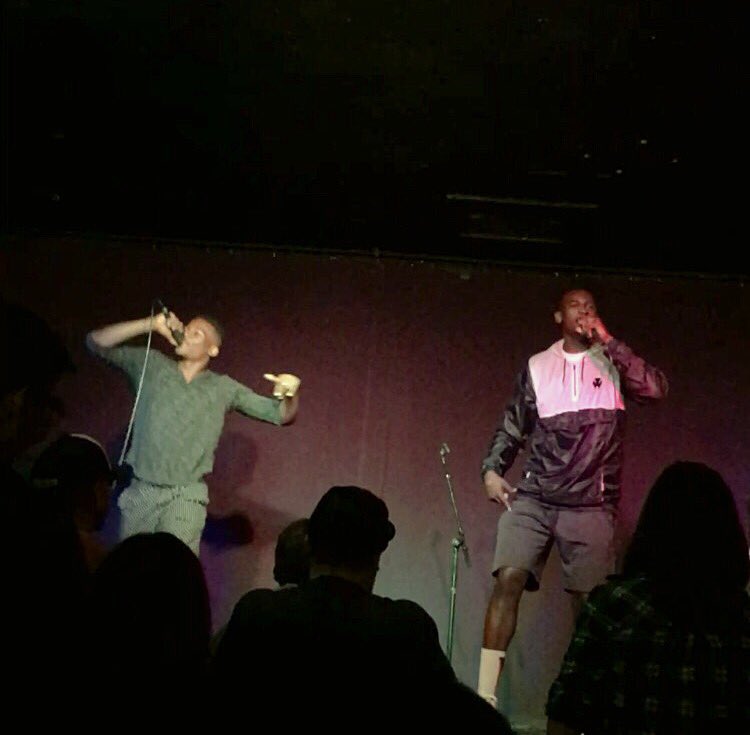 timothy_john___'s tweet image. It was awesome rocking the stage with you bro @josephharrison #ButImNotARapper music video coming soon 🎥