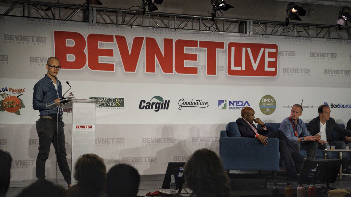 BevNET's tweet photo. First to present, @drinkNOA pitches and samples to the New Beverage Showdown judges. #bevnetlive https://t.co/OAEG8xPGAy