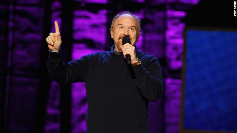 CNNPolitics's tweet photo. Louis C.K. says, "Hillary is better at this than any of these people" https://t.co/k1KkhTaSCX via @GregJKrieg https://t.co/JwgfocC2uO