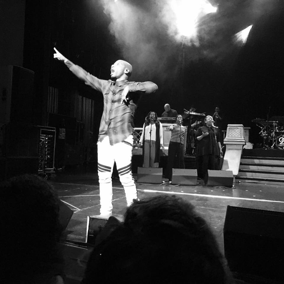 Doll_Baby710's tweet photo. Last night though! The ministry of @kirkfranklin at the @ALTheatre #TYION I was on my feet all night! Bless you Sir! https://t.co/Ns4GL1zdGK