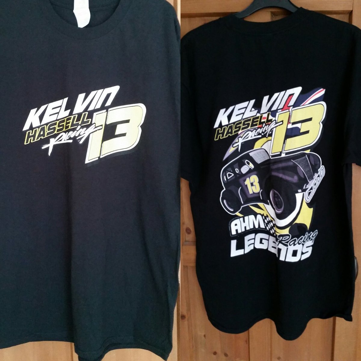 To enter our prize draw for a free @AlanMsport Legend Racing t-shirt, just message us with the size you want!