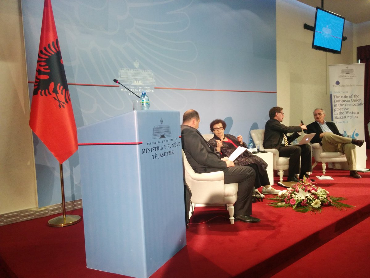 Danlazi's tweet image. W/ @AspenGermany #WBGroup - great meetings &amp;amp; discussions on #EU perspective for the region &amp;amp; challenges 2 democracy