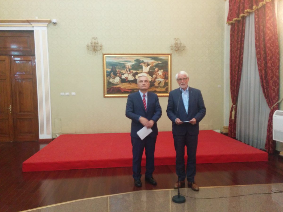 Danlazi's tweet image. W/ @AspenGermany #WBGroup - great meetings &amp;amp; discussions on #EU perspective for the region &amp;amp; challenges 2 democracy