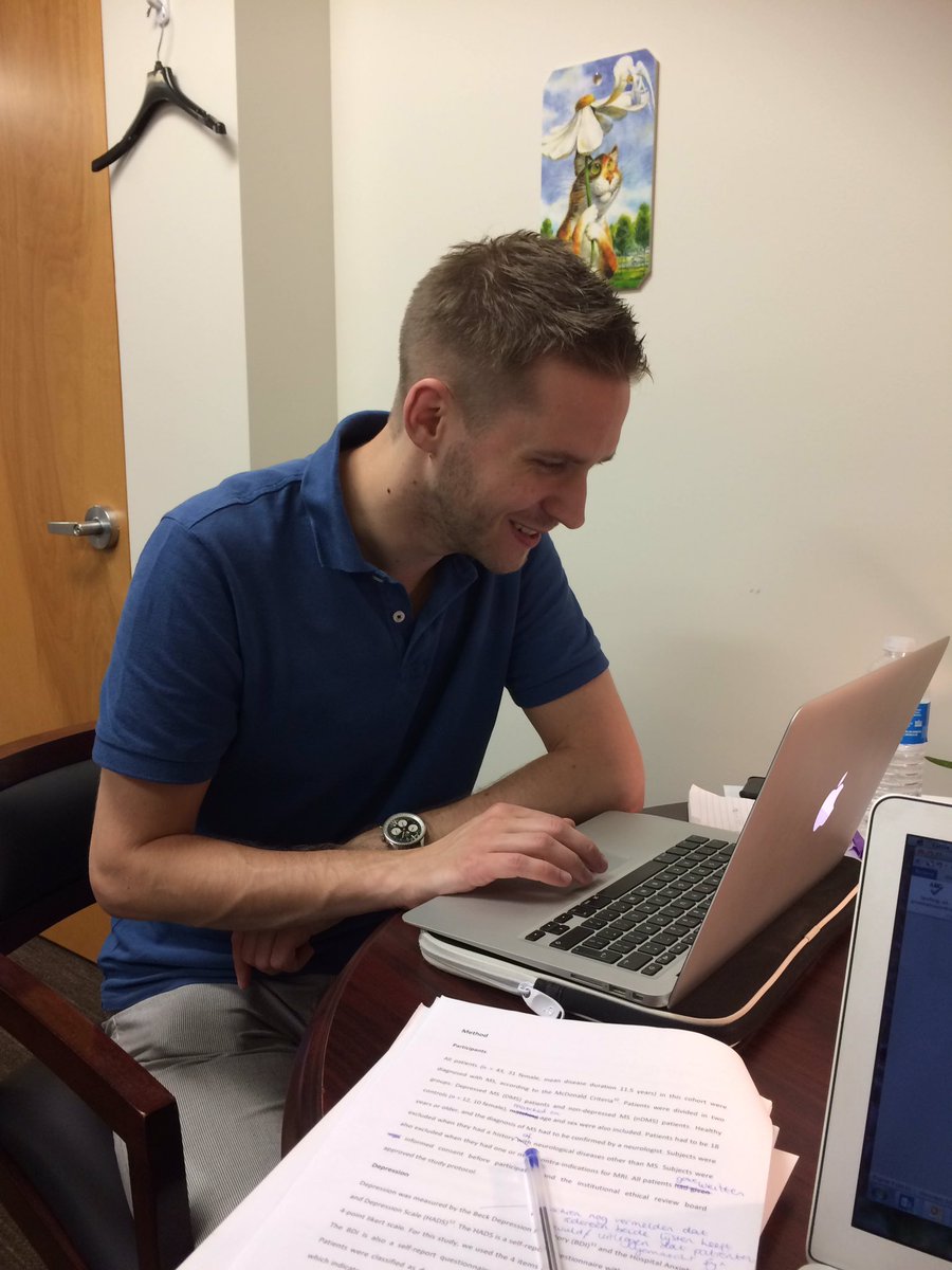 <a href="/quintenvangeest/">Quinten van Geest</a> starts effective connectivity analysis to understand cognitive deficits in MS better <a href="/KesslerFdn/">Kessler Foundation</a>