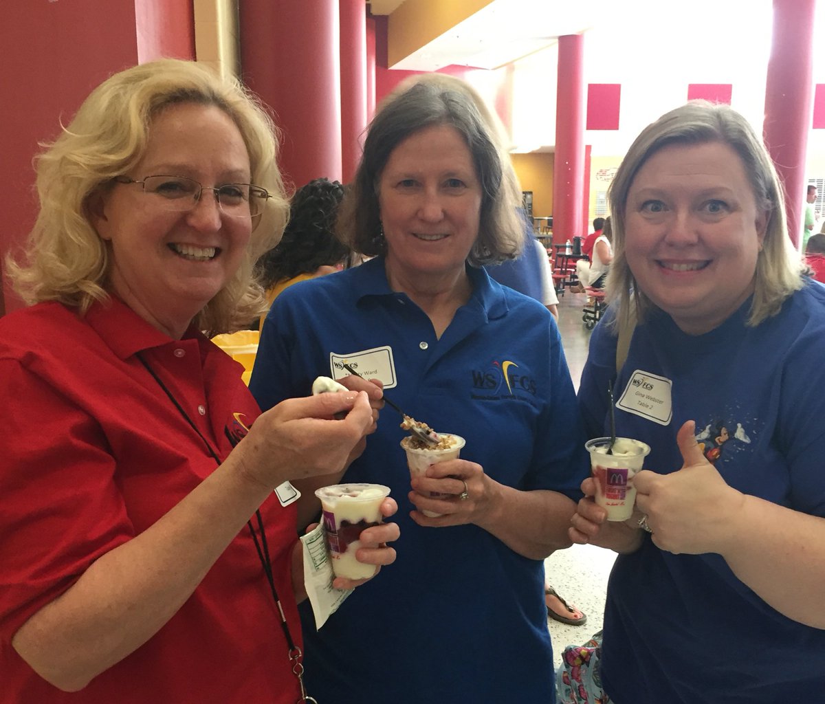 caudilljones's tweet photo. Thank you @BrittTerri for supporting @wsfcs! We loved the Mc Parfaits #wsfcsvalues https://t.co/aUrkXZJo1t