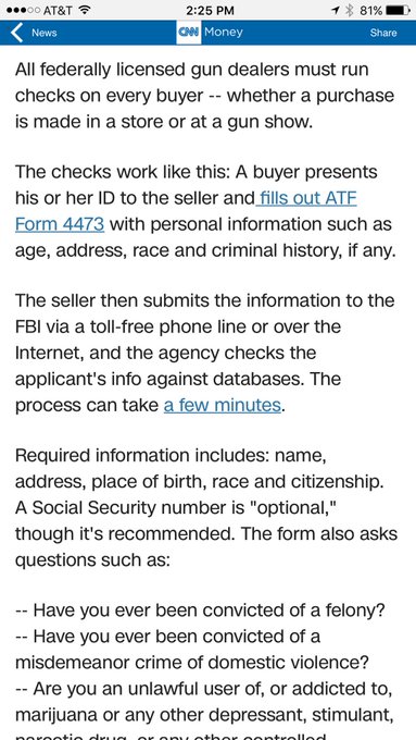 @DocIrm in FL, it only takes a few min for the background check &amp; NO waiting period for rifles &amp; shotguns<a class="tags" target="_blank" title="On Twitter" href="/?out=eyJ0eXAiOiJKV1QiLCJhbGciOiJIUzUxMiJ9.eyJpYXQiOjE3MjA1NjA1MTEsImlzcyI6InR3cG9ybnN0YXJzLmNvbSIsIm5iZiI6MTcyMDU2MDUxMSwiZXhwIjoxNzUyMDk2NTExLCJyZWRpcmVjdF91cmwiOiJodHRwczovL3R3aXR0ZXIuY29tL0RvY0lybSJ9.OQPrYczxj71Zj_4FoikHRVkFshH15MJ_POqyjHd2SAcHvB8d1WNMqd4D34Eh5GeAMiiTnN_FBOnTVDqjpVaQkA">@DocIrm</a><a href="/tag/pumped"class="tags"><span>#pumped</span></a>