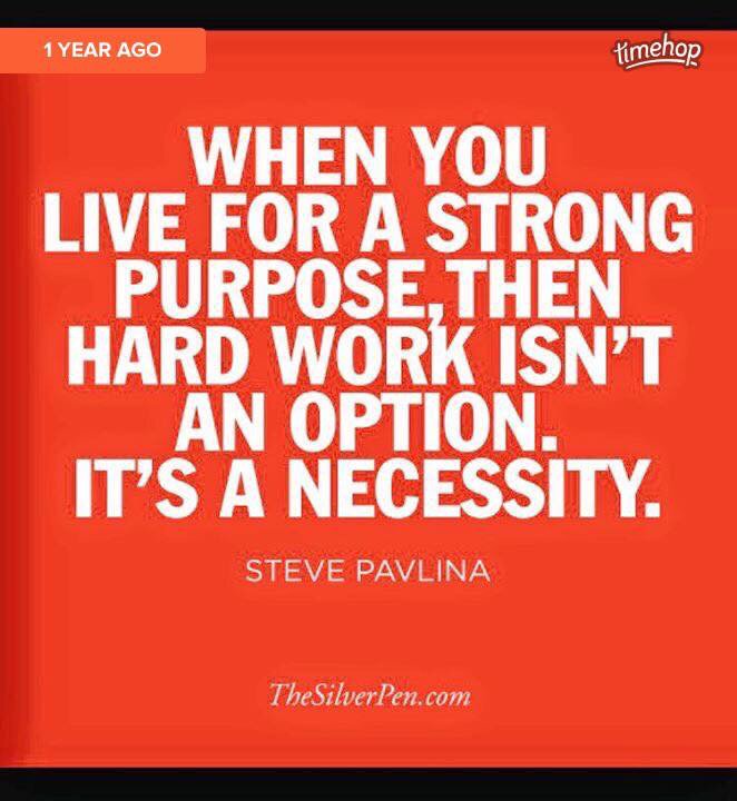 privateequity77's tweet photo. Hard work driven by strong purpose is the secret to success! https://t.co/RECYTBptDg
