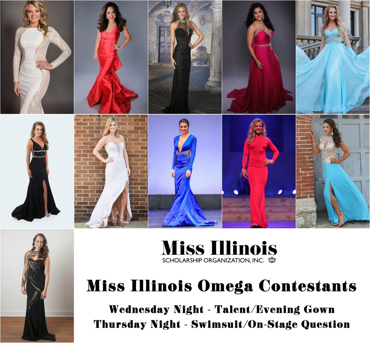 MissIllinoisOrg's tweet photo. 30 MINUTES until the 1st night of #MissIllinois preliminary competition begins! #TheOfficialMissIllinois #MissIL2016 https://t.co/26TggXYlWK