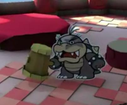 I would say this is epic foreshadowing, buuuuutt...
#PaperMarioColorSplash