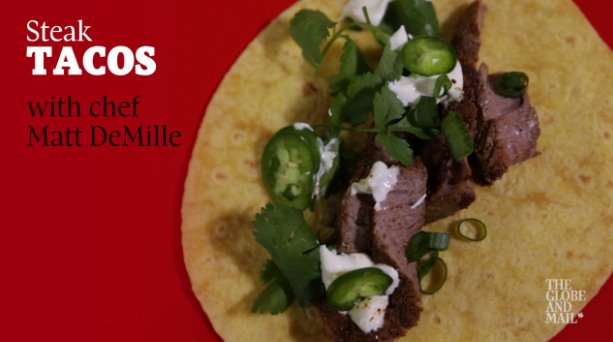 thedrakehotel's tweet image. Hungry? Make yummy steak tacos w/ @MattyFood via @globeandmail #ChefBasics: bit.ly/1UedEve