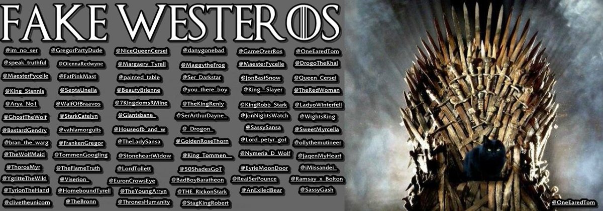 Those asking about roles: Here are the one's we've filled so far. Lots are still open! #GameofThrones #FakeWesteros