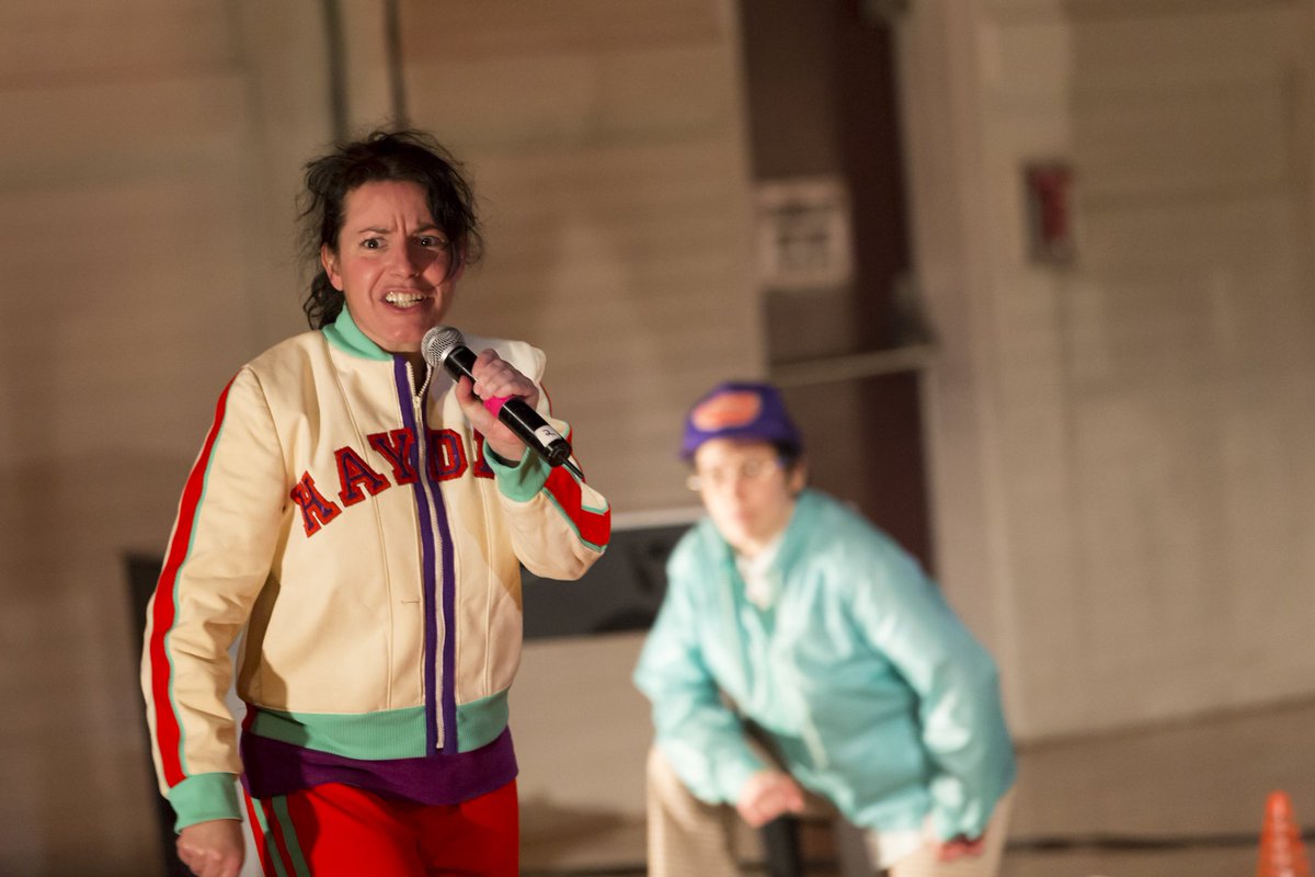 LilyJaniak's tweet photo. Tonite = My second nite at @foolsFURY's #FuryFactory with @H2MTheatre's #PepTalk. Woo! #sfthtr #DevisedTheater https://t.co/gZDzxybdCK