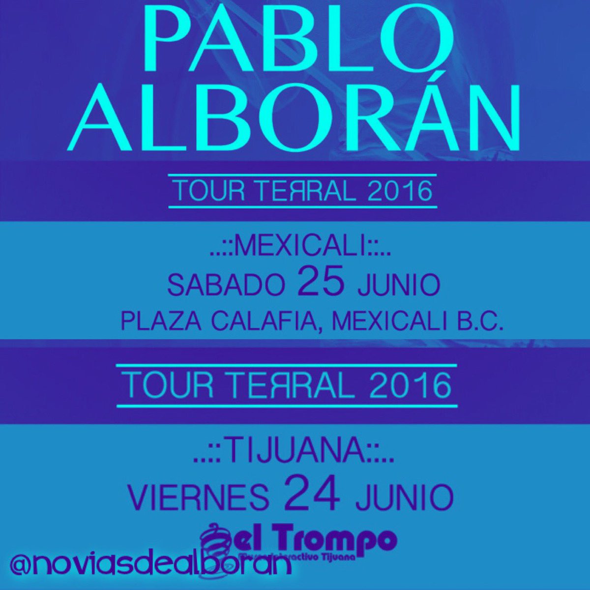 NoviasDeAlboran's tweet photo. Acaso te lo vas a perder ?? @pabloalboran te espera🎫 @taquillaexpress @ACAMarketing @TrompoMuseo https://t.co/wtchLOusWx