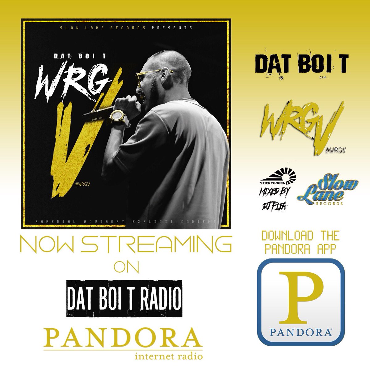 ItzDatBoiT's tweet photo. #WRGV now on @pandora_radio Check out #DatBoiTRadio https://t.co/hHmEYaejJj