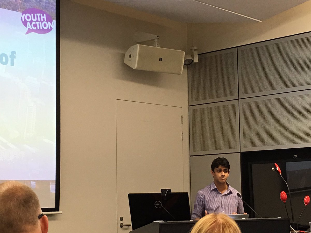 Committee4Syd's tweet photo. @UNSW Khushaal Vyas notes the +ve impact of youth voice in @FairfieldCity @YouthActionNSW #futureproofWS https://t.co/bHTR8LJAX7