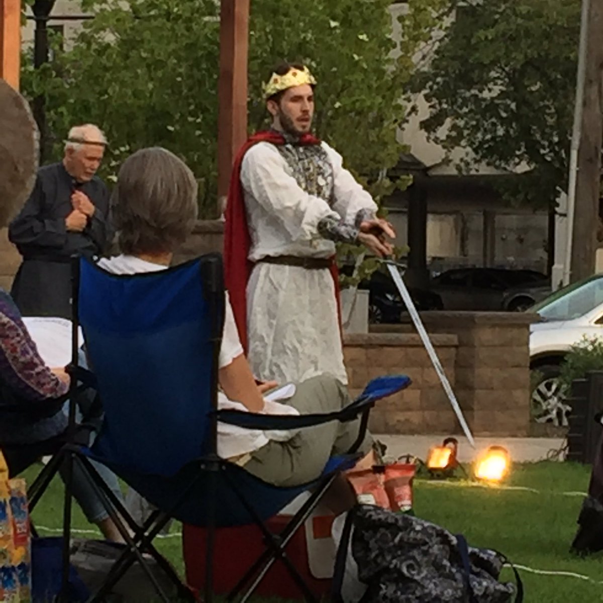 If thou art not here thou art a fool #ShakespeareinthePark #hacpac