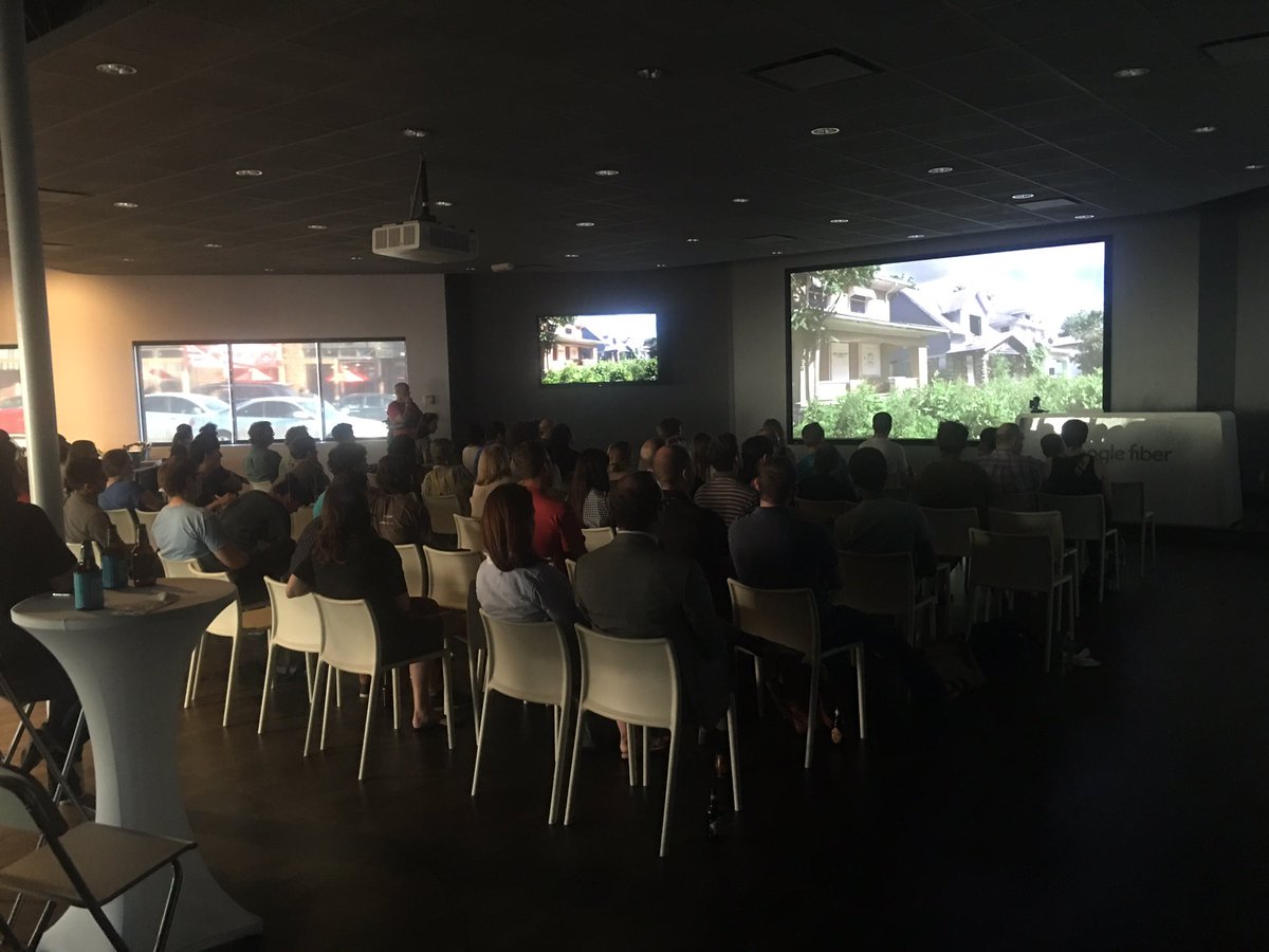 subbob's tweet photo. Great turn out for screening of #OurDividedCity @kcpt @CEEDtheFuture @TheLeanLab #LLF3 https://t.co/Gs4eYL6mMm