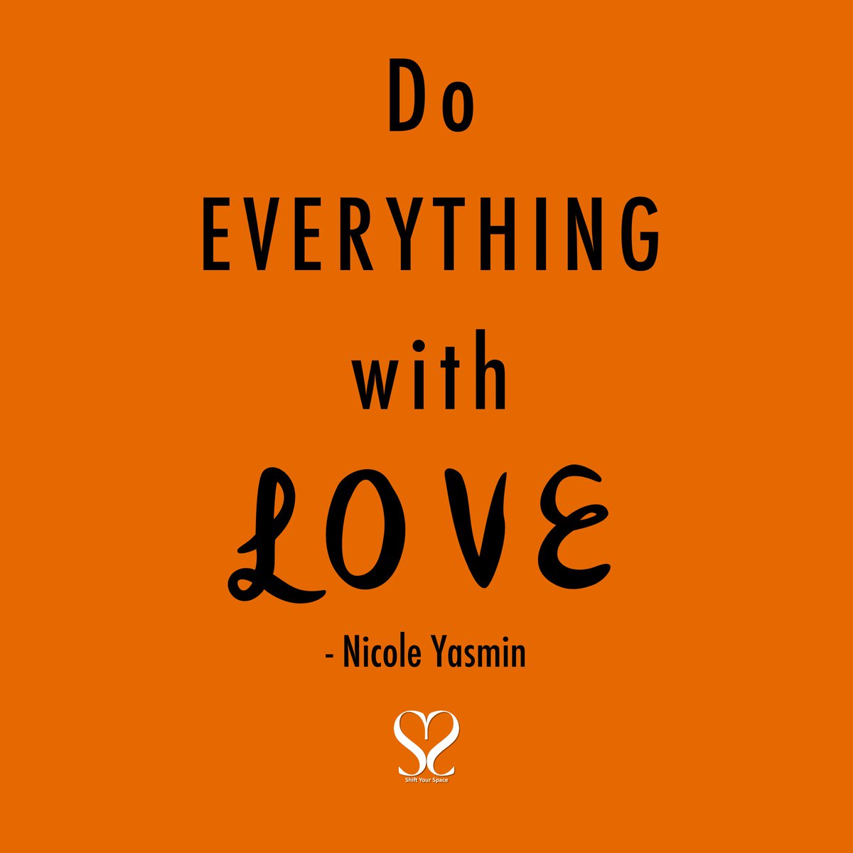 shiftyourspace's tweet photo. 💛💛💛
~
People want to be around people who feel good. If you feel alone, start doing things to love yourself.
~ https://t.co/4QU64BXm8P