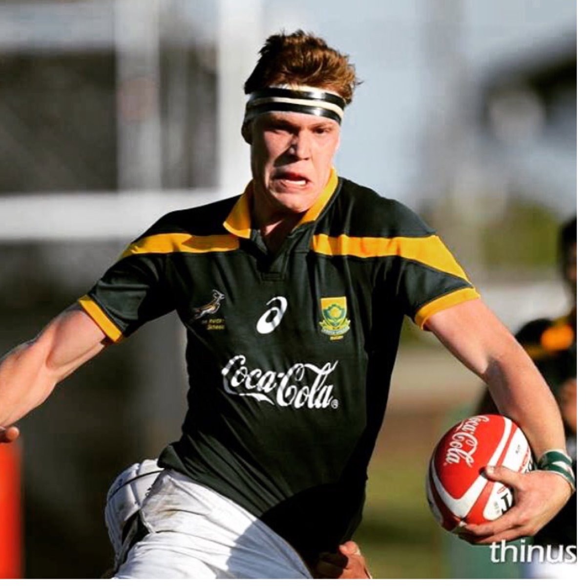 This is the Junior Boks' lock....his name is Cobus Wiese...are you kidding me? Cobus Wiese....really?