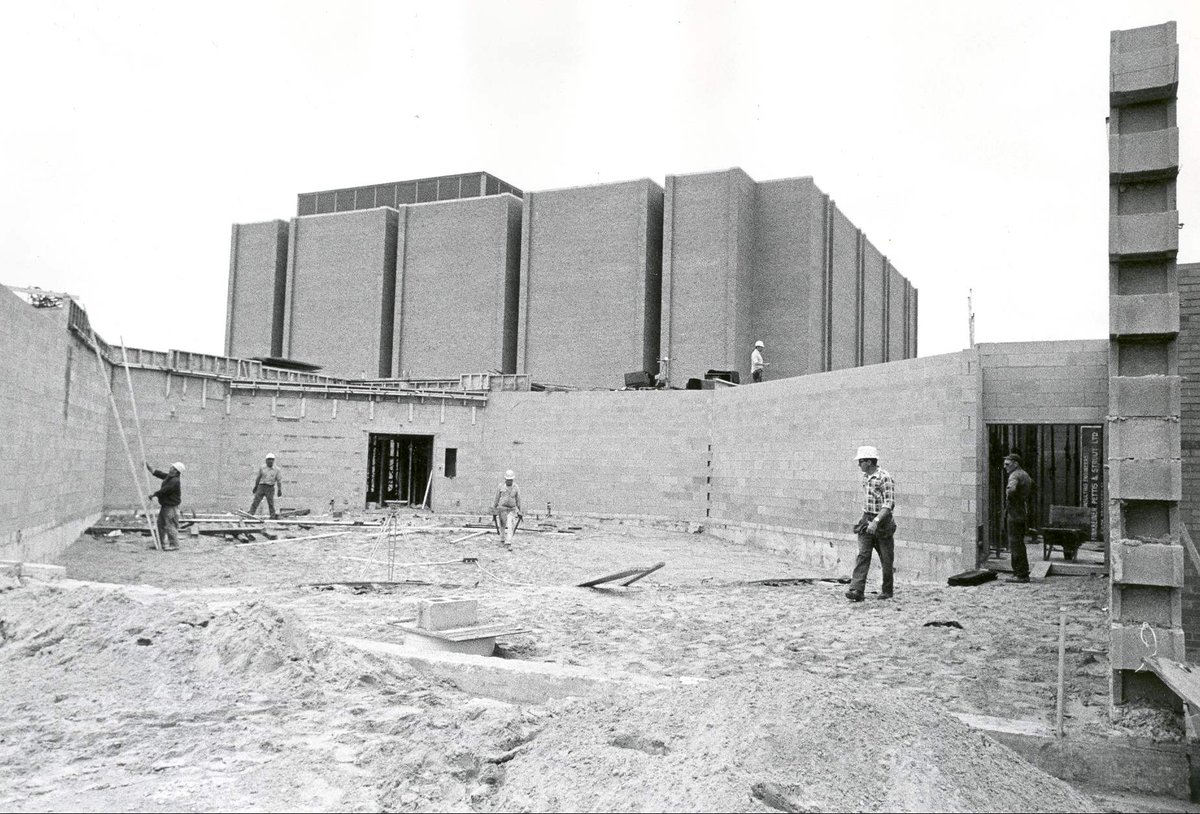 Construction of the <a href="/UToledo/">The University of Toledo</a> Scott Park campus, late 1960s #TBT