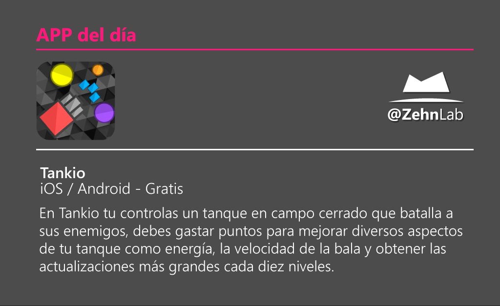 ZehnLab's tweet photo. La APP del día
#App #appdeldía #android #aplicaciones #ios #Apple https://t.co/sUWlBZxnjx