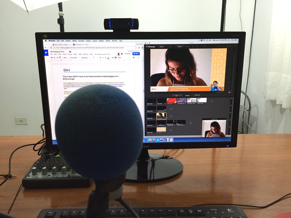 lshimokawa's tweet image. Ya con @marulango para el #devHangout