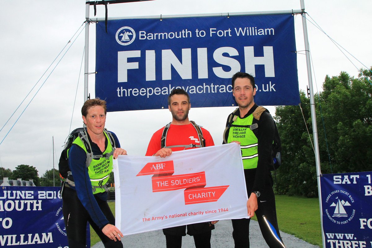 3peaksyacht's tweet photo. ABF The Soldiers Charity are down off Ben Nevis &amp; have completed their race! @Soldierscharity #3PeaksYachtRace https://t.co/PajRpjlTMU