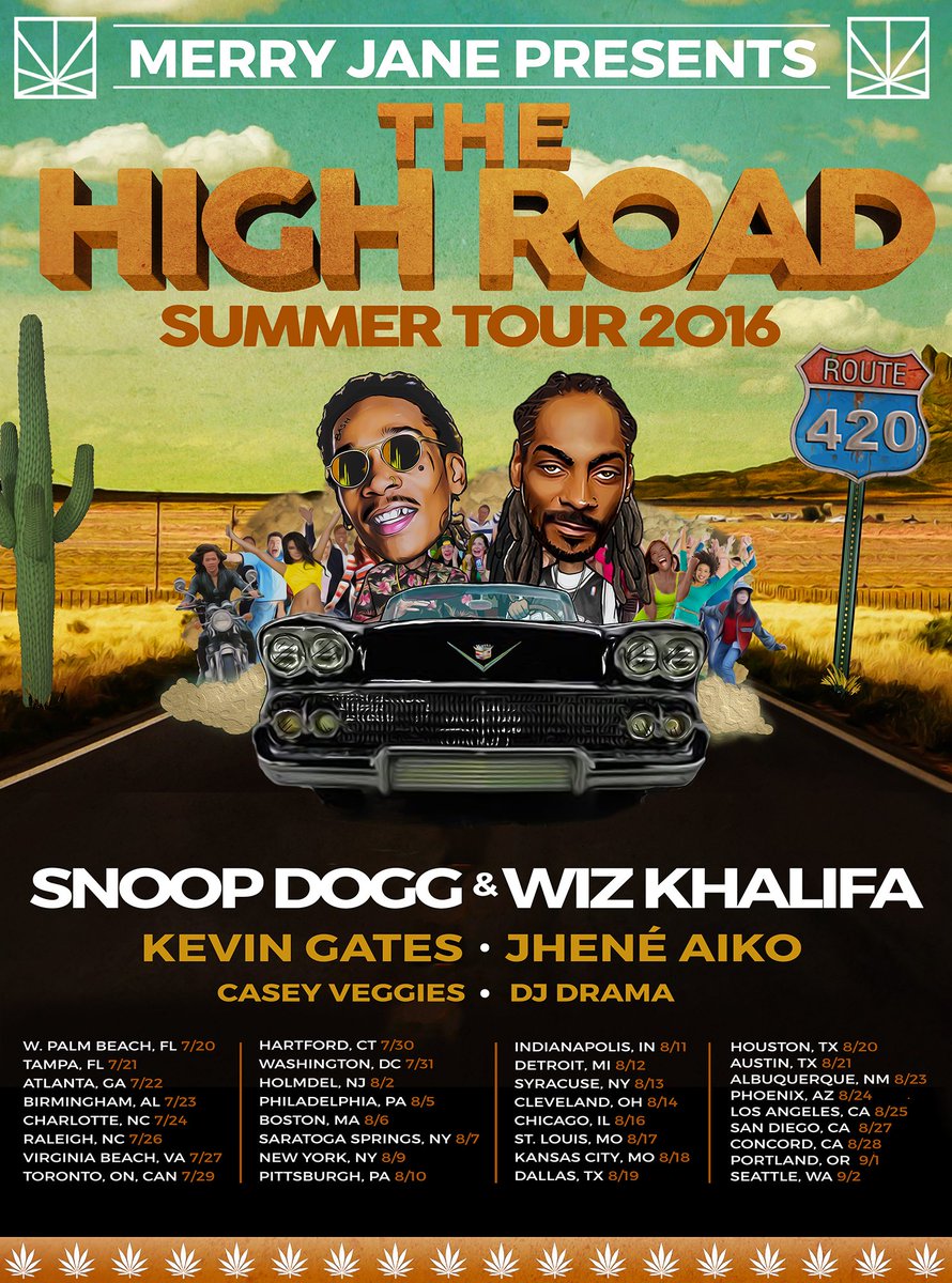 SnoopDogg's tweet image. who comn to c me n @wizkhalifa on the #HighRoadTour ?? vrl.ht/C98A0